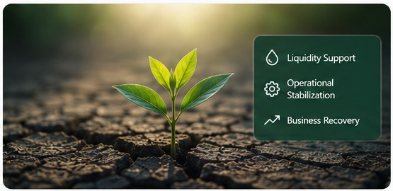 Business recovery and turnaround support